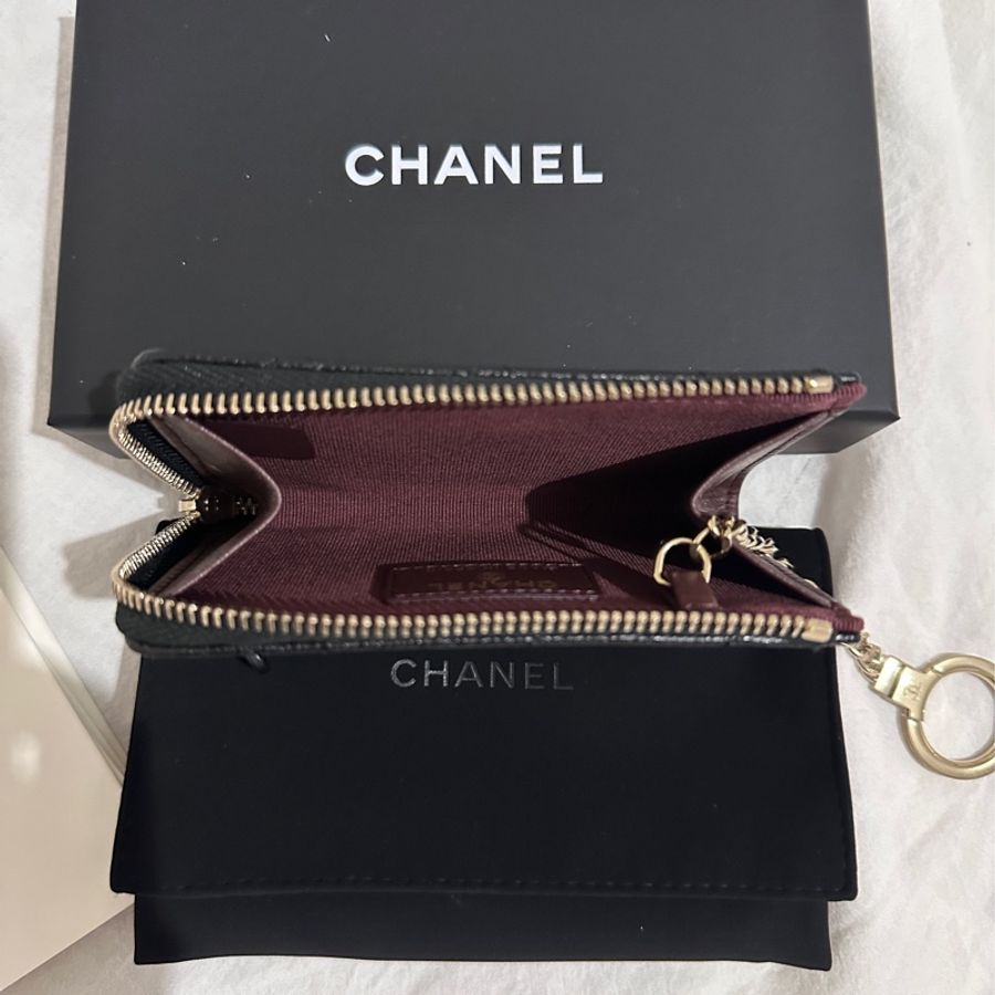 chanel 鑰匙卡包-5