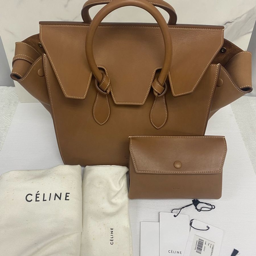 CELINE 泰包/子母包 焦糖色 99%NEW閒置新-3