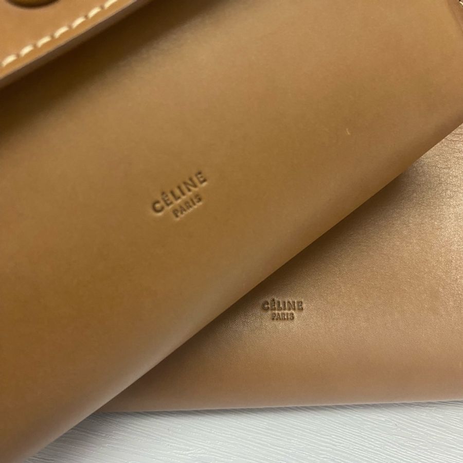 CELINE 泰包/子母包 焦糖色 99%NEW閒置新-19