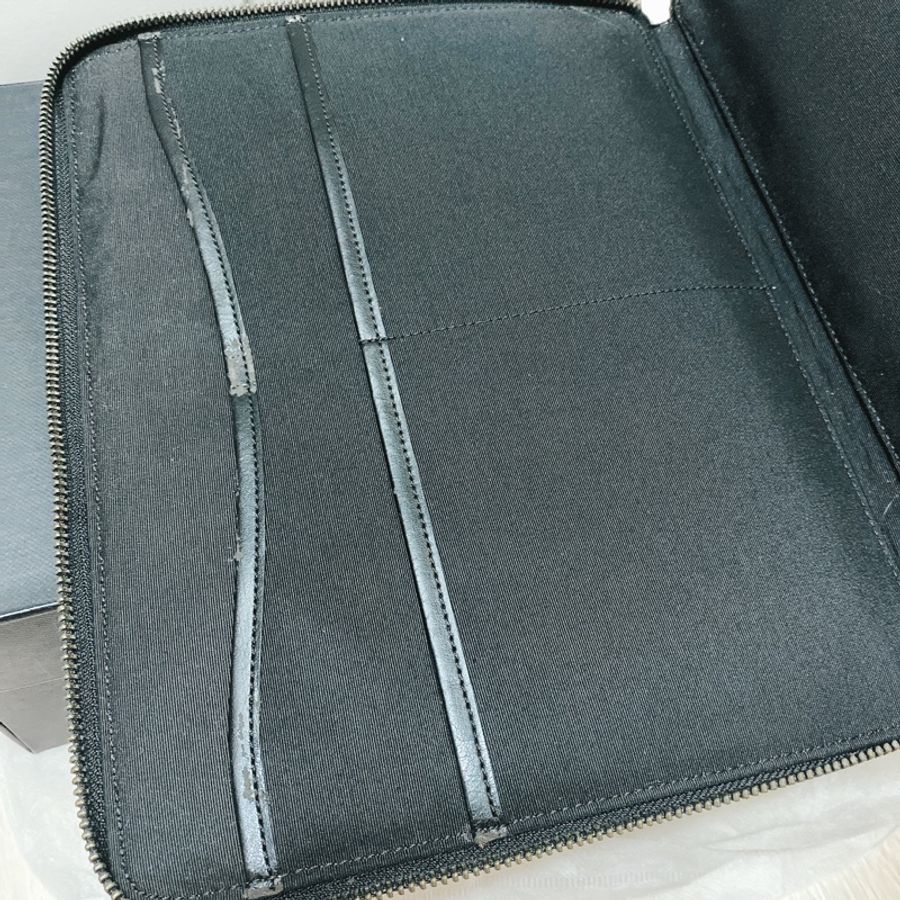 coach 手拿包 平板包 芥末黃綠 筆電包-8