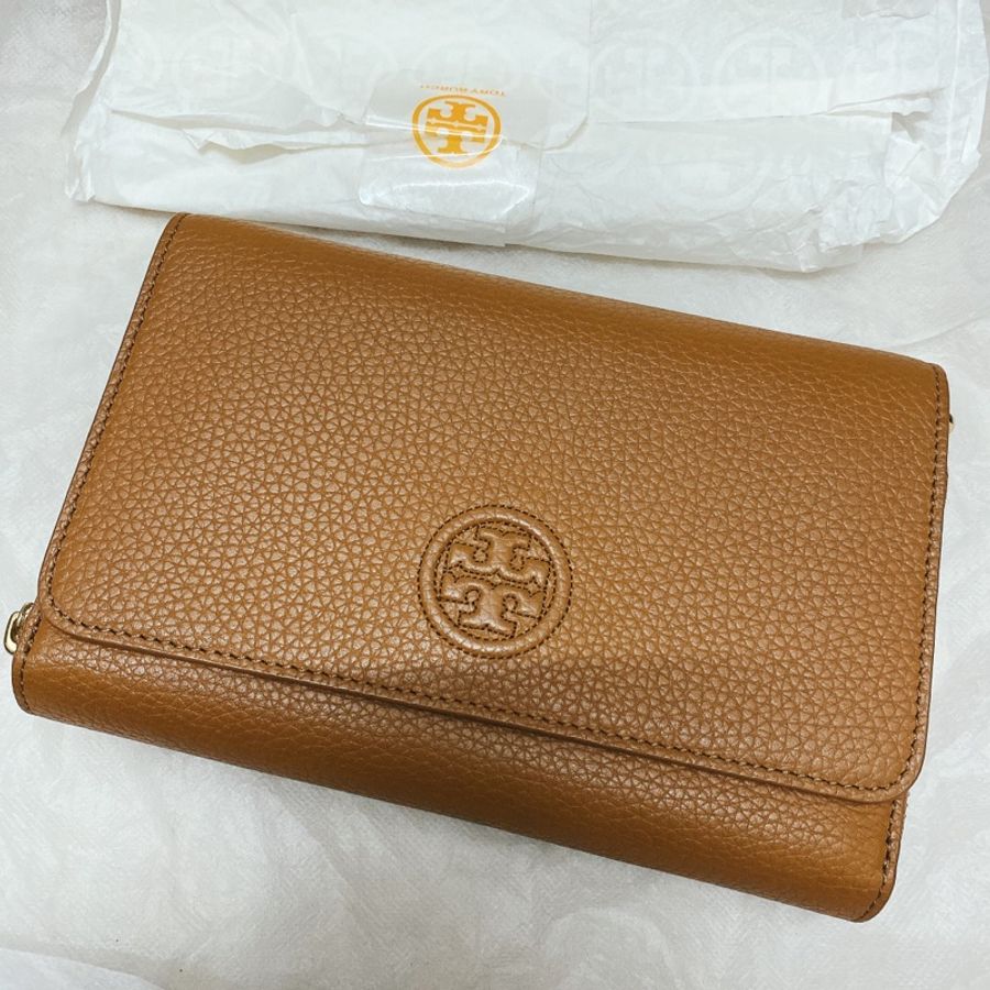 Tory Burch 兩用手拿 斜背帶包 tb woc 包 手拿包 側背包-0