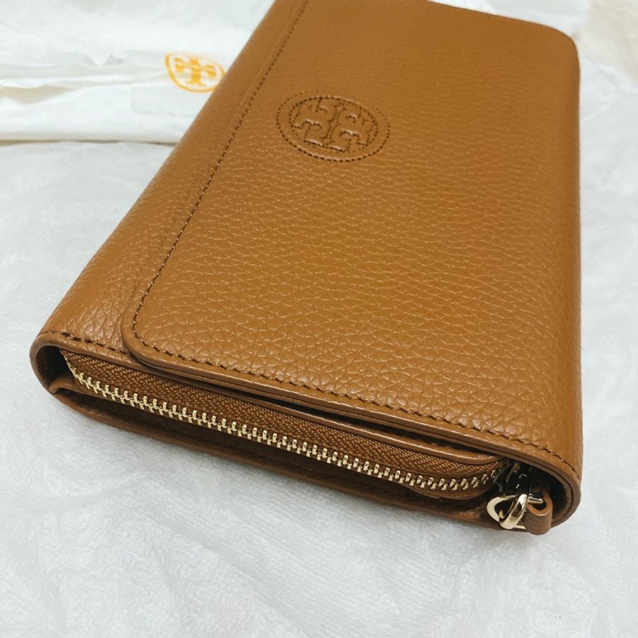 Tory Burch 兩用手拿 斜背帶包 tb woc 包 手拿包 側背包-3