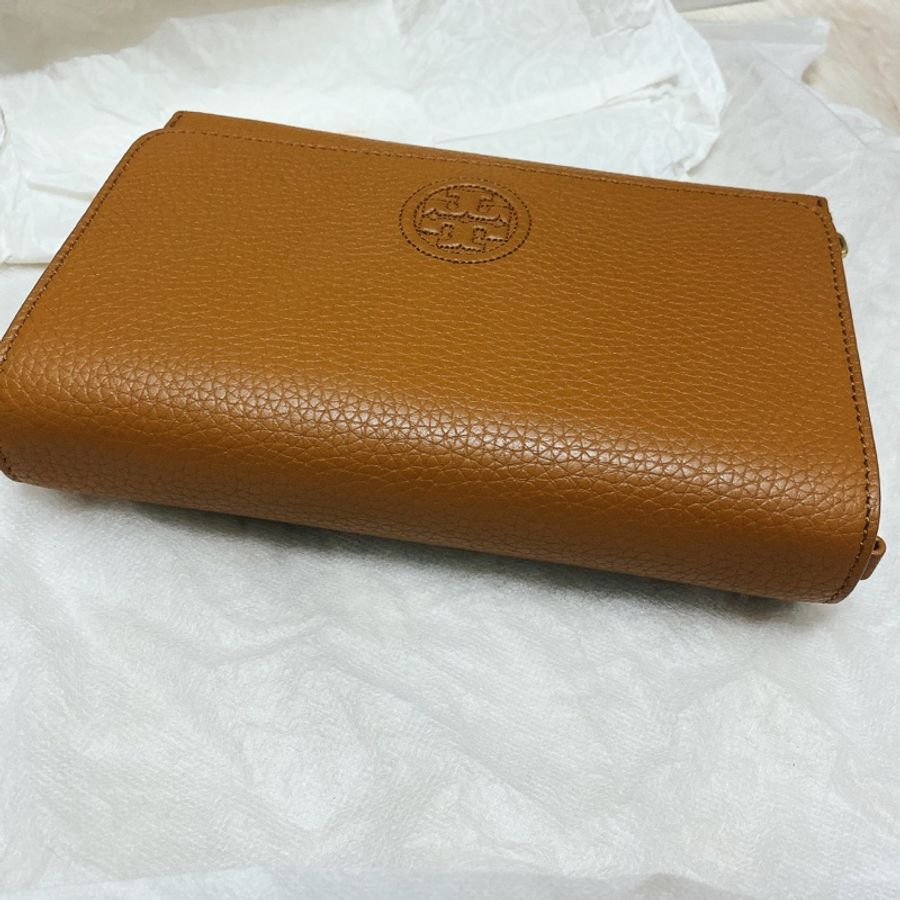 Tory Burch 兩用手拿 斜背帶包 tb woc 包 手拿包 側背包-4