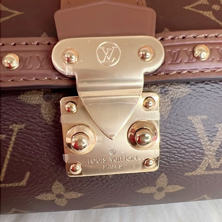 LV M57835 PAPILLON TRUNK經典Monogram帆布斜背圓筒包-13