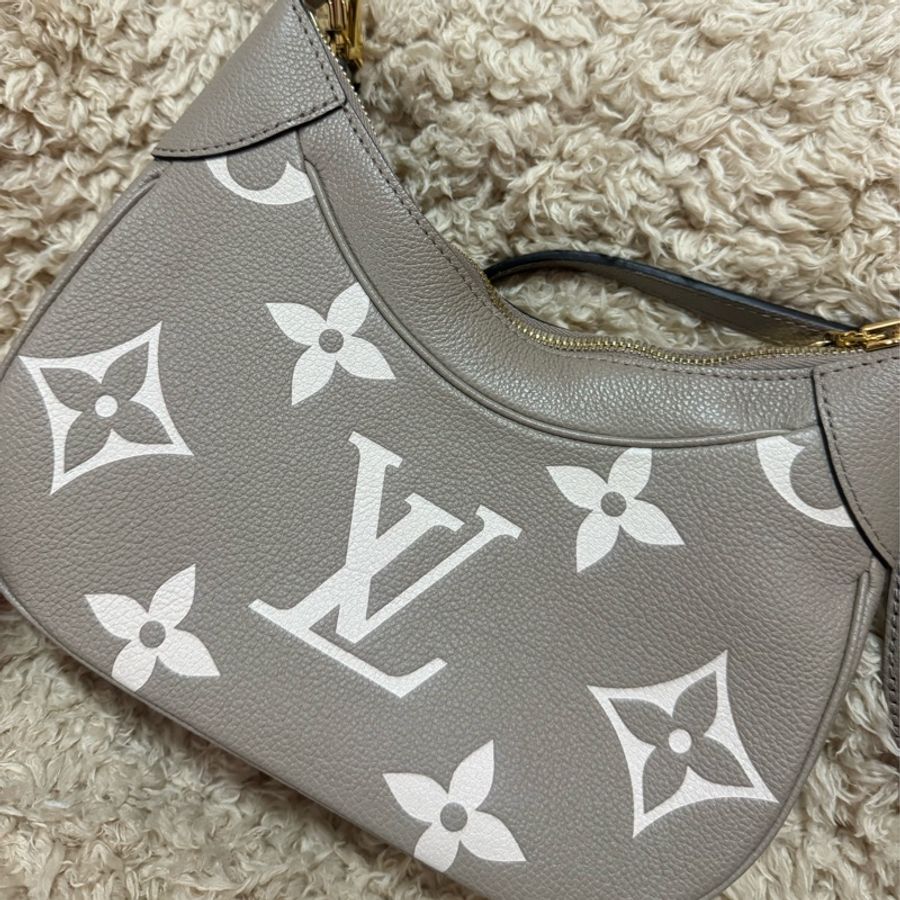 LV LOUIS VUITTON M46112/晶片斑鳩灰BAGATELLE 兩用包 肩背包 手提包-1