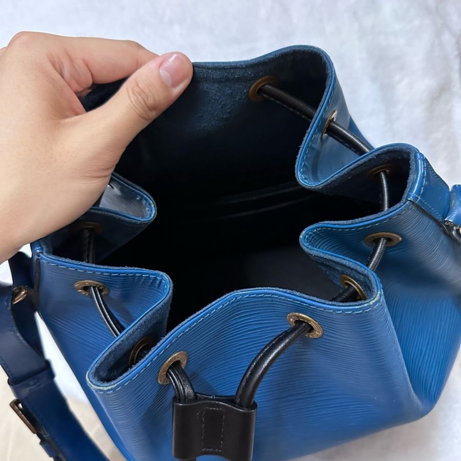 LV 水波紋 水桶包 Louis Vuitton 側背包 肩背包 手提包-9