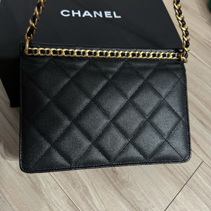 Chanel 23A高級手工坊系列早秋Métiers d’art collection Chanel Small Flap Bag 工藝系列垂蓋包-9