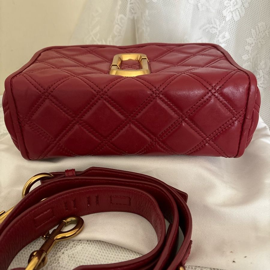 Marc jacobs 紅色相機包-2