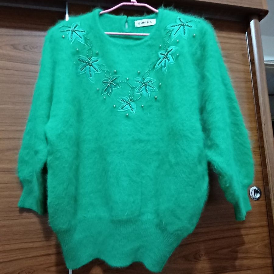 女性羊毛上衣(L)-7