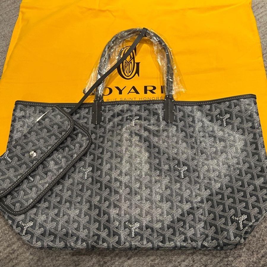 Goyard 爆款托特 St.Louis PM 灰色-5