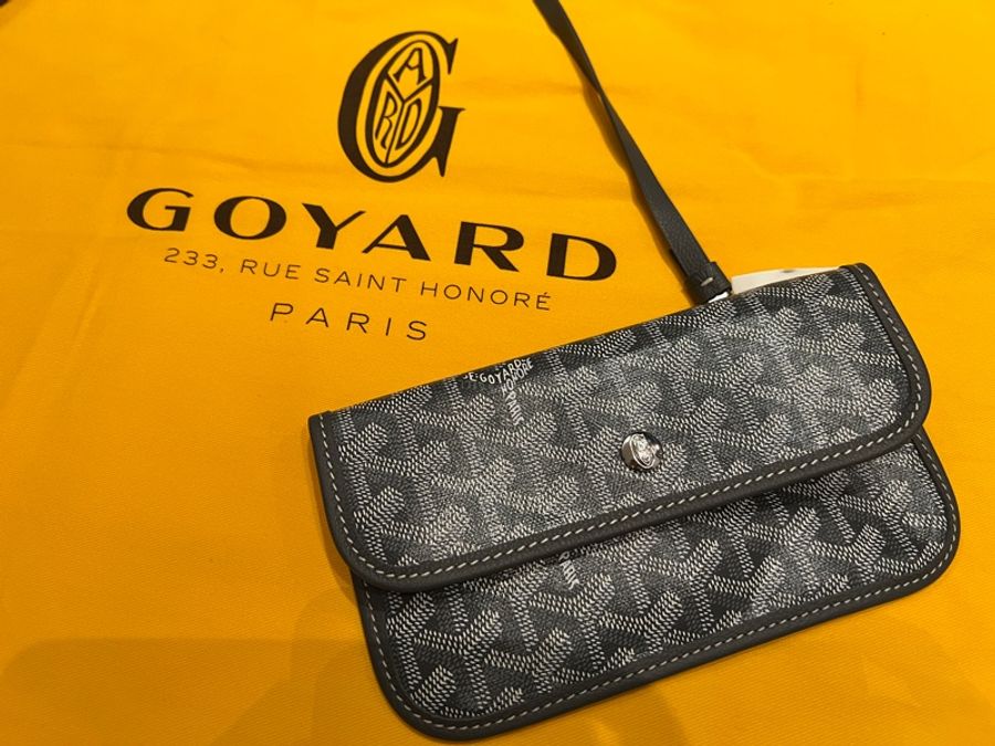 Goyard 爆款托特 St.Louis PM 灰色-11