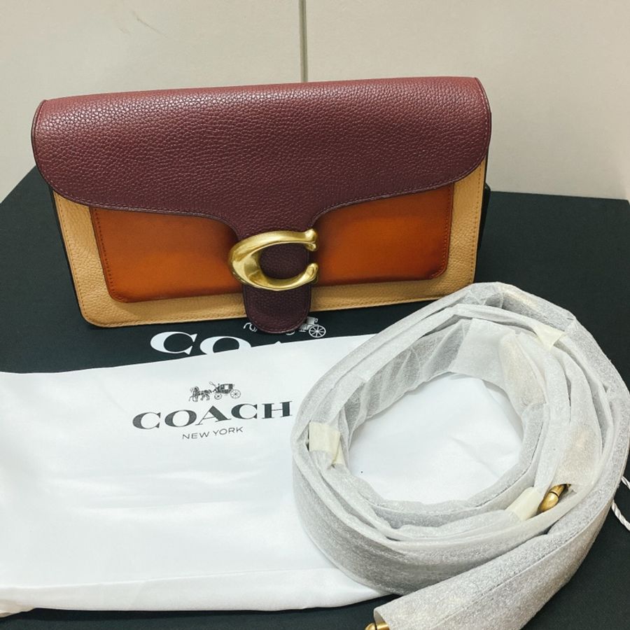 百貨專櫃 COACH TABBY 26 拼色肩揹手袋 手提包 兩用包 肩背包 專櫃色 包包-0