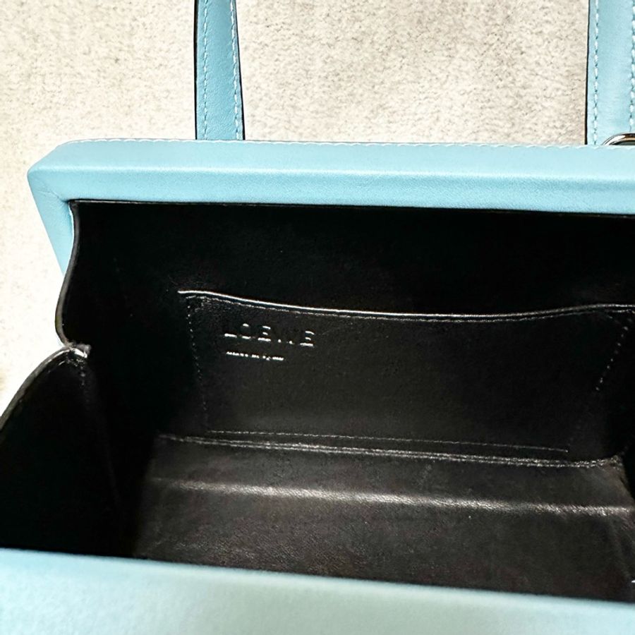 Postal Cameo Small Bag - Light Blue-6