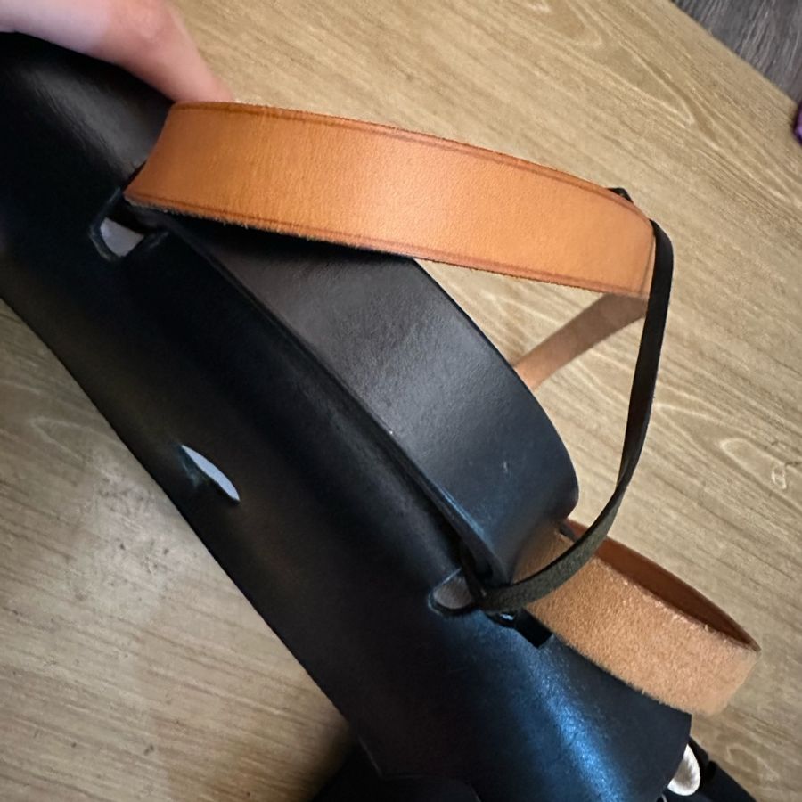 #Hermes #Herbag 31 ·#經典黑 x #熊貓配色‼️ 絕版中古款 多種背法一次滿足😍-15