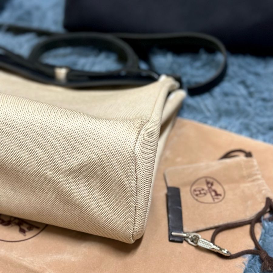🔥全網最低 x 開放預購🔥近新全配✨#Hermes #Herbag 31 ·#經典黑 x #熊貓配色‼️ 絕版中古款 四種背法一次滿足😍-32