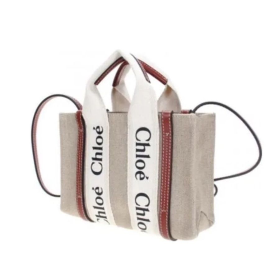 NOW BAGS|【全新代購】CHLOE Woody mini 手提包-3