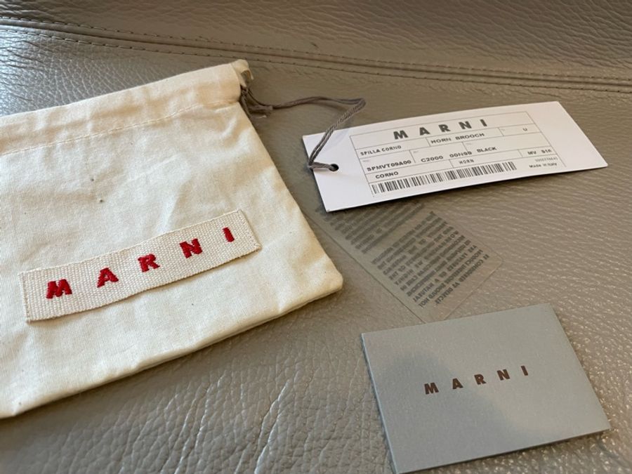 [全新保證正品］Marni音符造型胸針-6