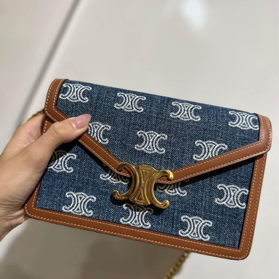 CELINE牛仔WOC-2