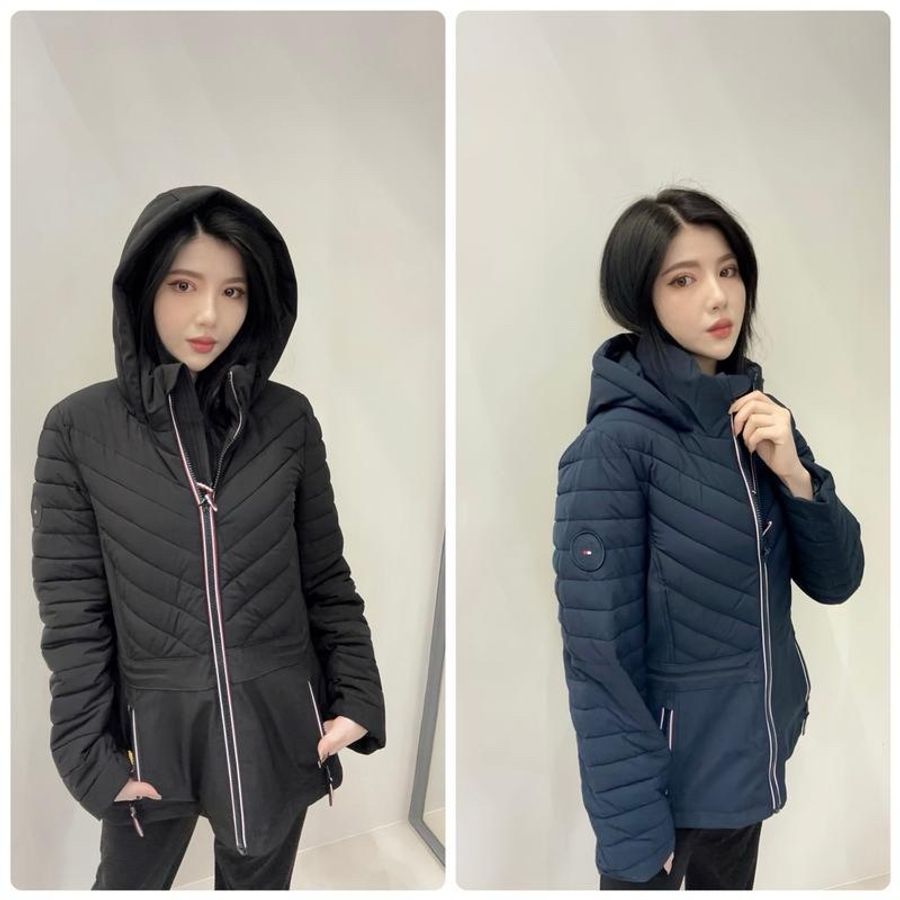 🏷️ Tommy Hihfiger新款防潑水科技棉保暖修身外套 全新現貨-1