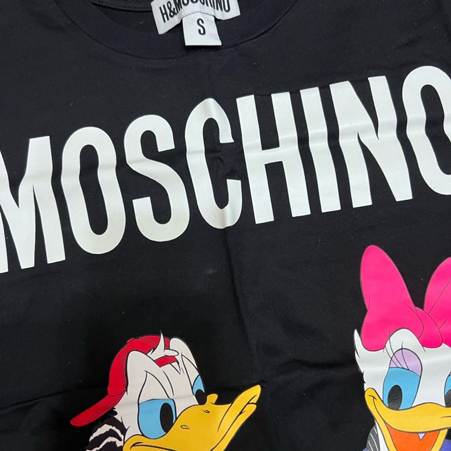 H&MOSCHINO 絕版聯名上衣 唐老鴨 黛絲-10