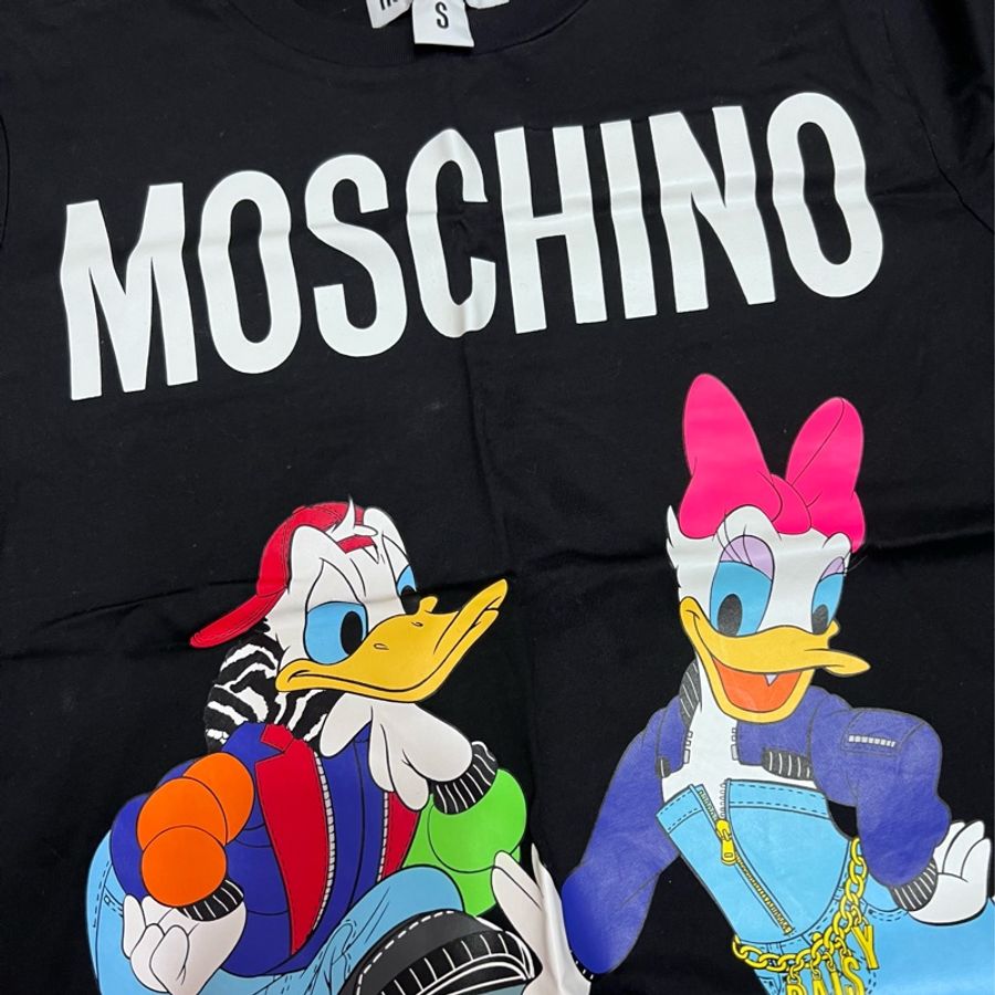 H&MOSCHINO 絕版聯名上衣 唐老鴨 黛絲-12