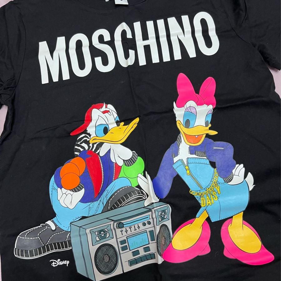 H&MOSCHINO 絕版聯名上衣 唐老鴨 黛絲-14