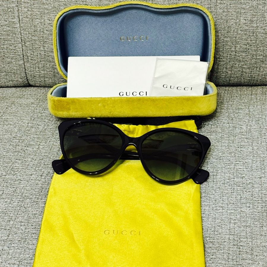 GUCCI 復古太陽眼鏡 墨鏡 sunglasses GG1011S-0