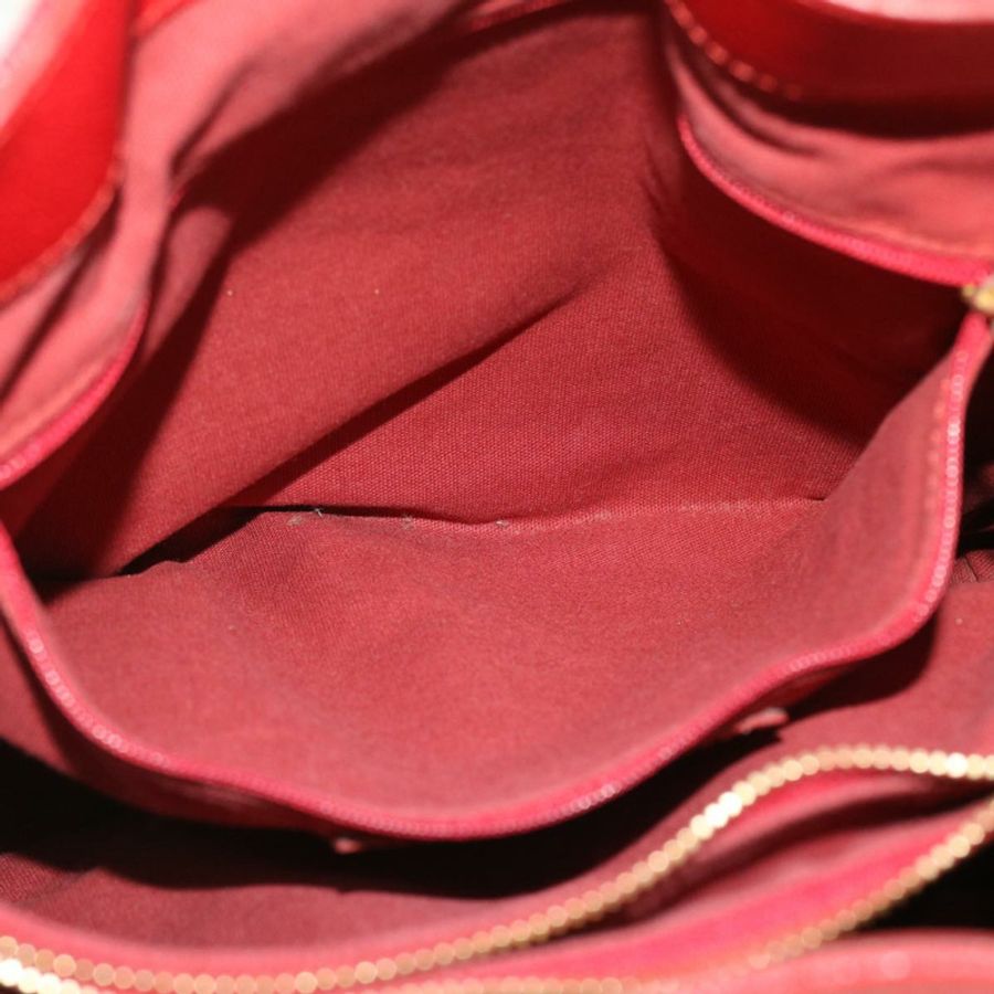 【日本直送】BURBERRY Nova 格紋手提包 PVC 皮革 米色 紅色 正品 yk8482-21