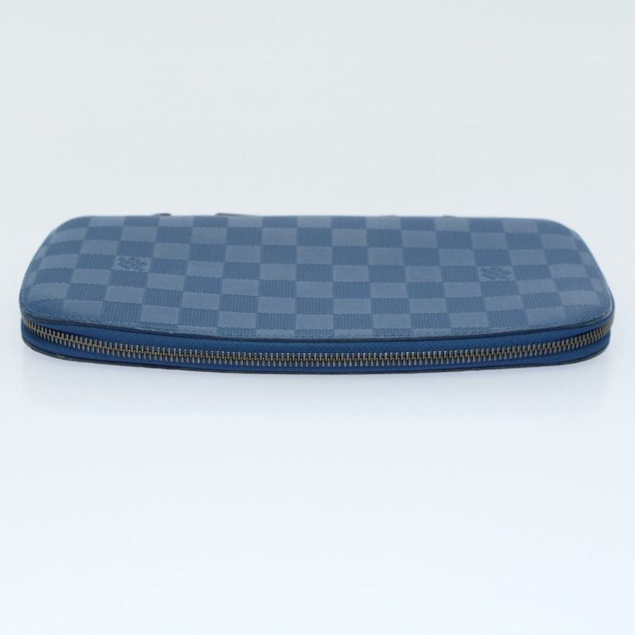 【日本直送】路易威登 Damier Infini Organizer Atholl 手拿包 藍色 N41396 正品 ki3459-3