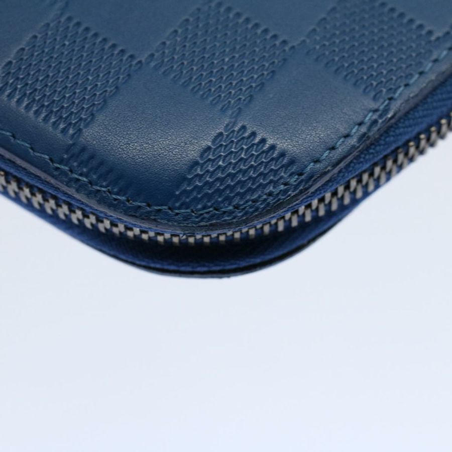 【日本直送】路易威登 Damier Infini Organizer Atholl 手拿包 藍色 N41396 正品 ki3459-5