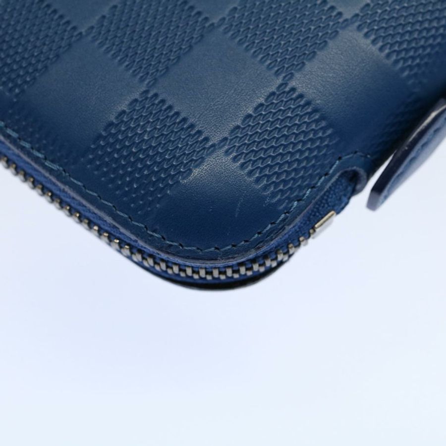 【日本直送】路易威登 Damier Infini Organizer Atholl 手拿包 藍色 N41396 正品 ki3459-6
