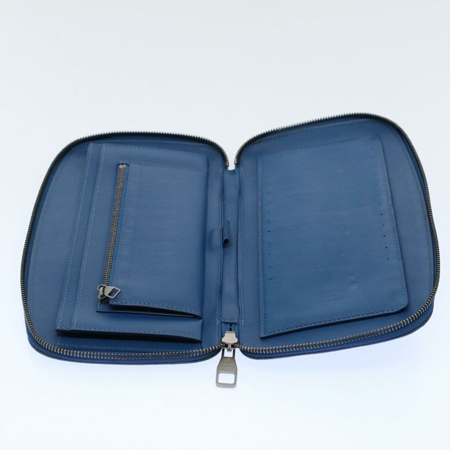 【日本直送】路易威登 Damier Infini Organizer Atholl 手拿包 藍色 N41396 正品 ki3459-9