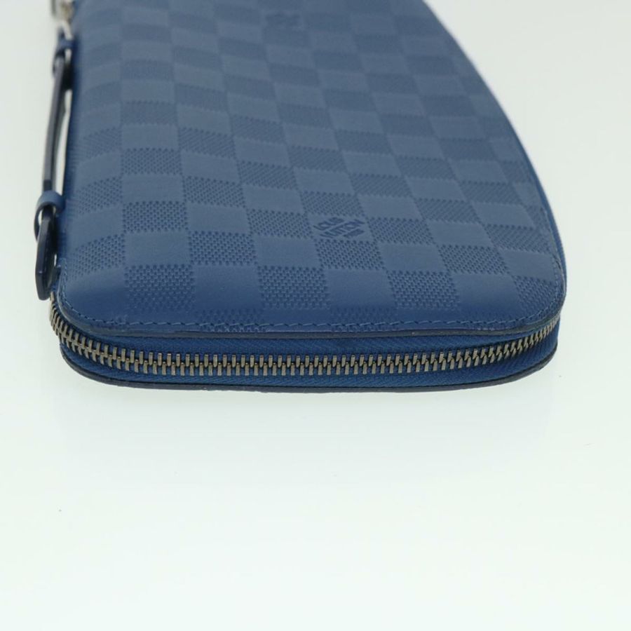 【日本直送】路易威登 Damier Infini Organizer Atholl 手拿包 藍色 N41396 正品 ki3459-14