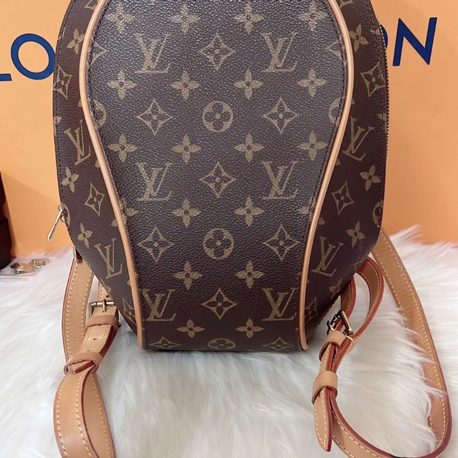 LV M51125 貝殼雙肩後背包 絕版老包值得收藏真品-0