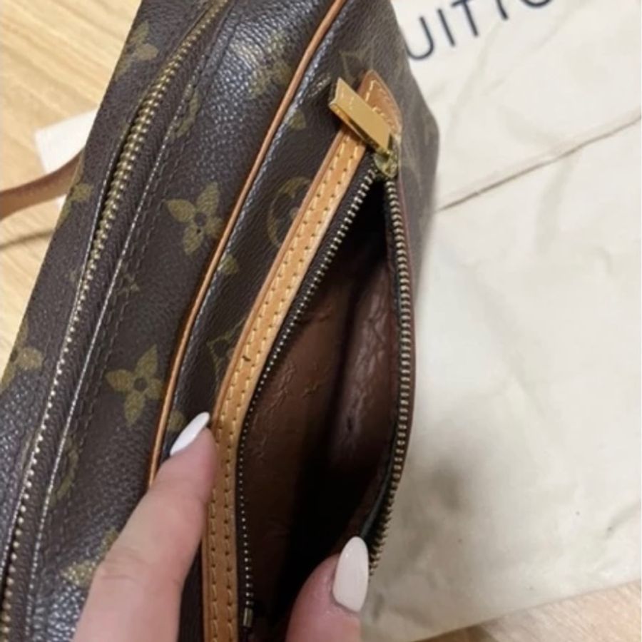 LOUIS VUITTON 二手 lv cite 肩背小包 肩背包 飯盒包 M51183 老花-3