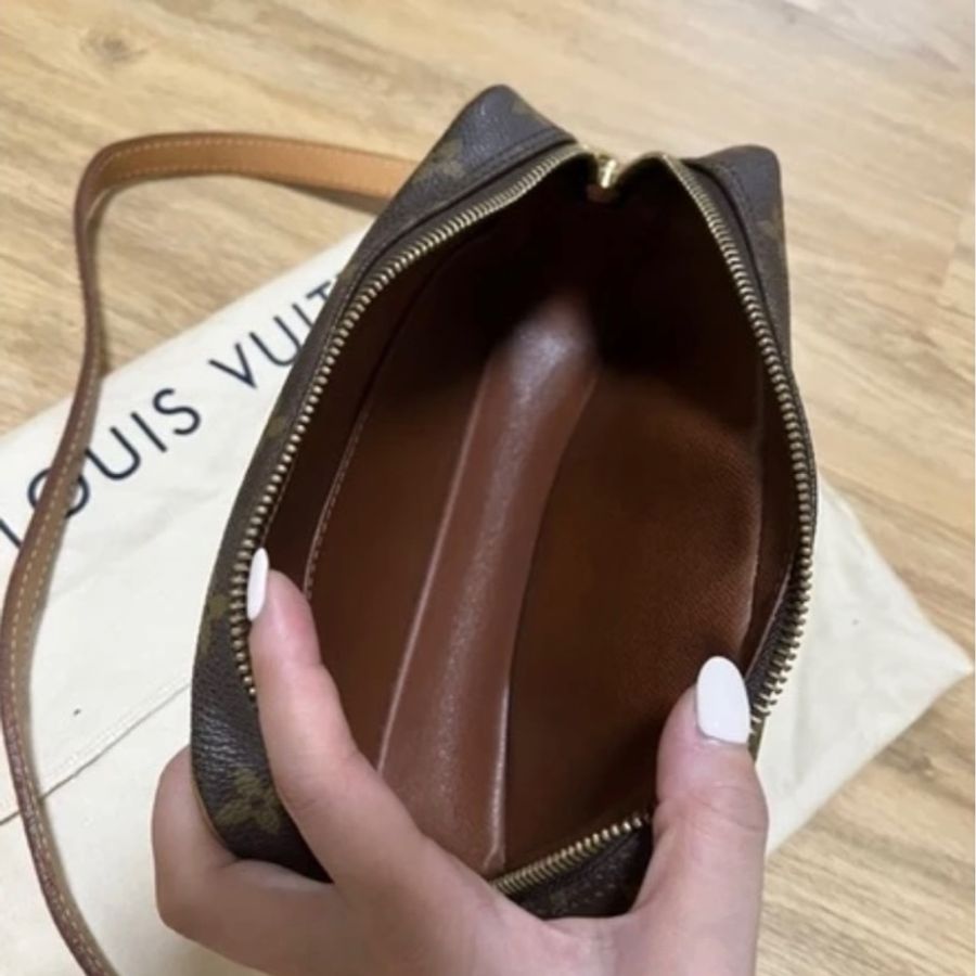 LOUIS VUITTON 二手 lv cite 肩背小包 肩背包 飯盒包 M51183 老花-11