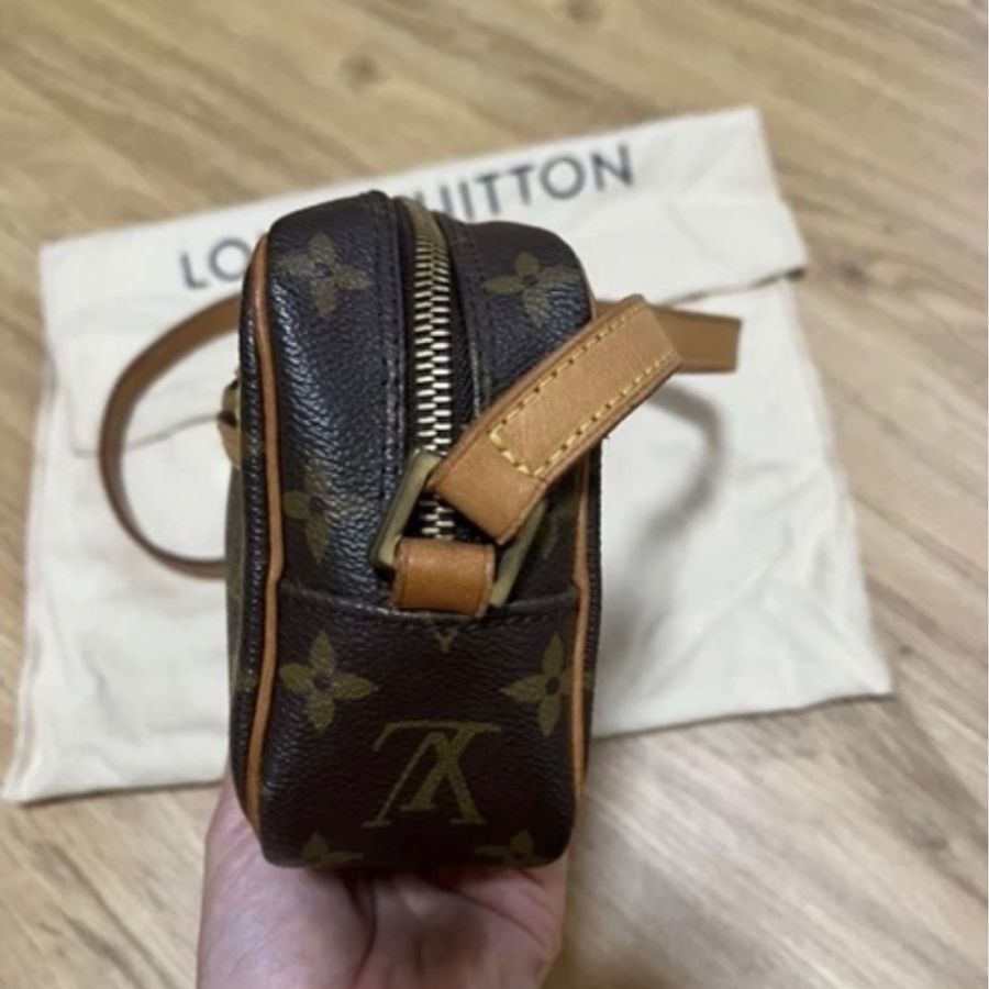 LOUIS VUITTON 二手 lv cite 肩背小包 肩背包 飯盒包 M51183 老花-13