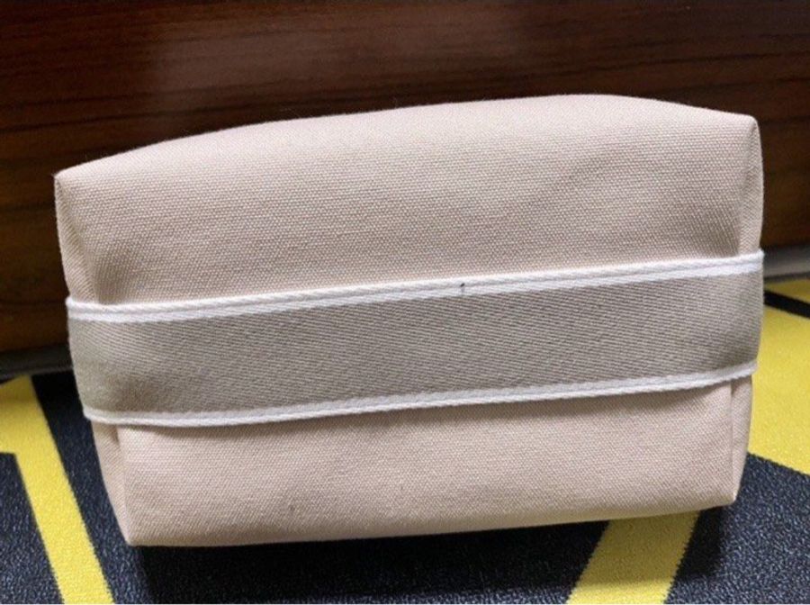 Hermes 愛馬仕飯盒包/洗漱包 米色 Bride A Brac 小號 pm-2