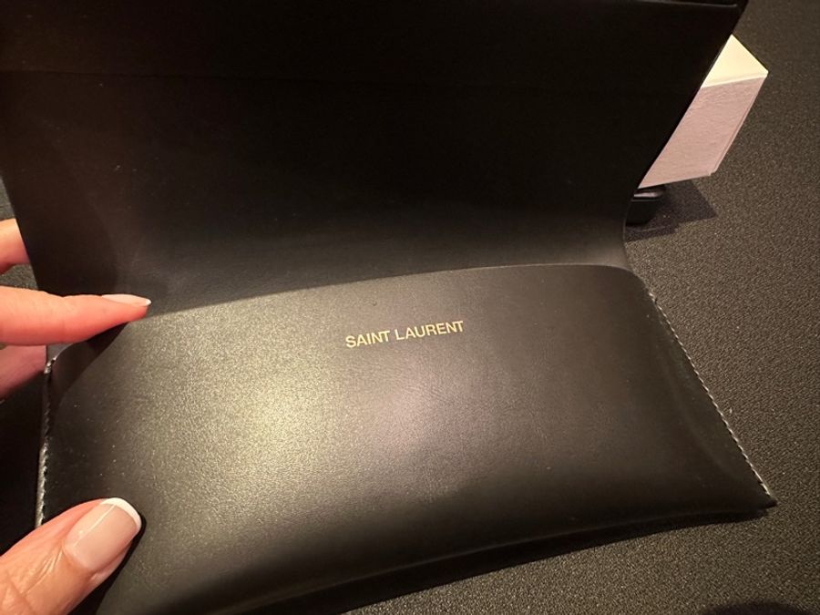 BlackPink Rosé同款 Saint Laurent SL M94 黑色墨鏡 | 貓眼鏡框(客留)-5