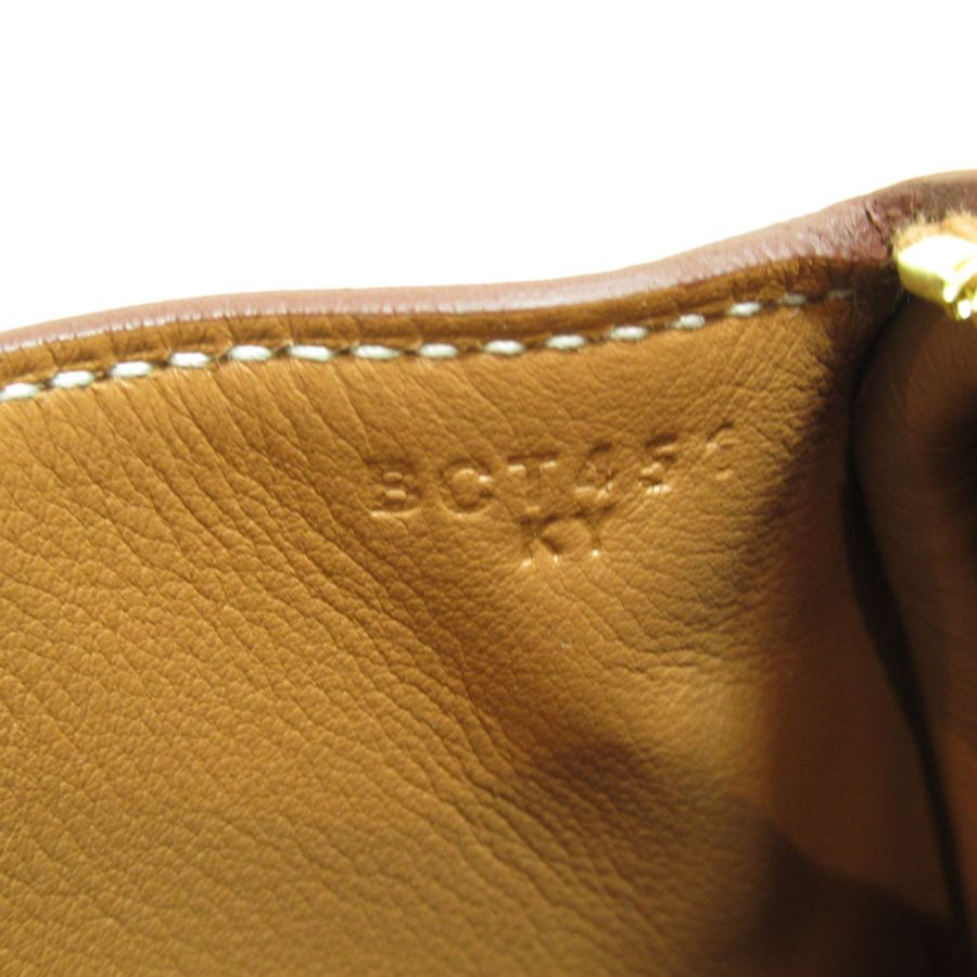 【日本直送】HERMES Lindy Mini 2way 單肩包 Clemence 皮革棕色金色二手女式 GHW B-6