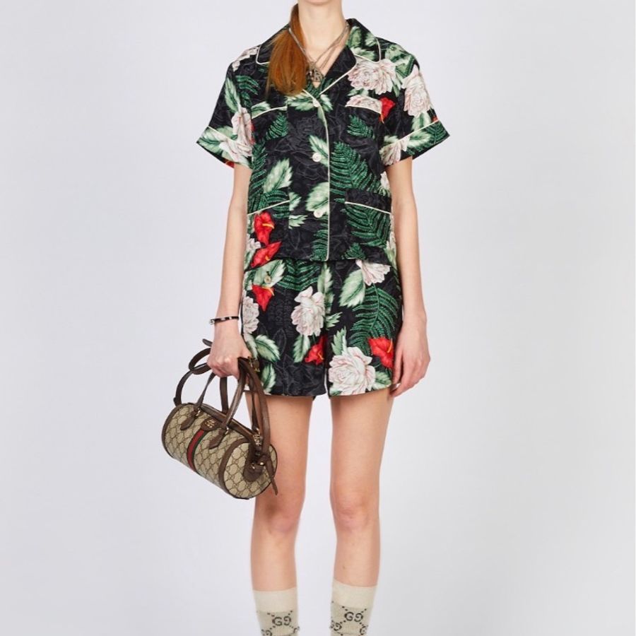 GUCCI ophidia 圓筒包-9