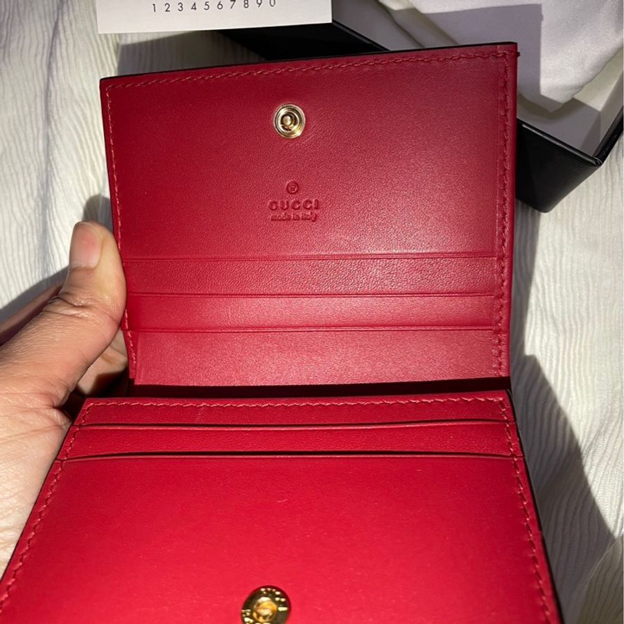 Gucci 25週年貓咪圖騰 中夾-16