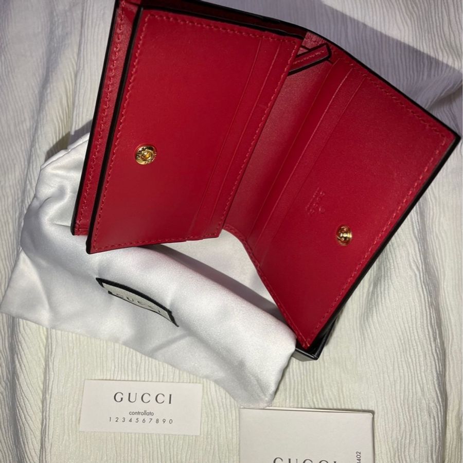 Gucci 25週年貓咪圖騰 中夾-27