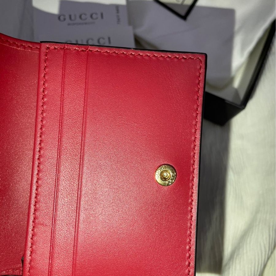 Gucci 25週年貓咪圖騰 中夾-33