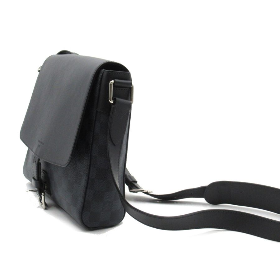 【日本直送】路易威登 Newport Messenger PM 斜背包 N41587 Damier・鈷 PVC 塗層帆布海軍藍二手貨男裝-2