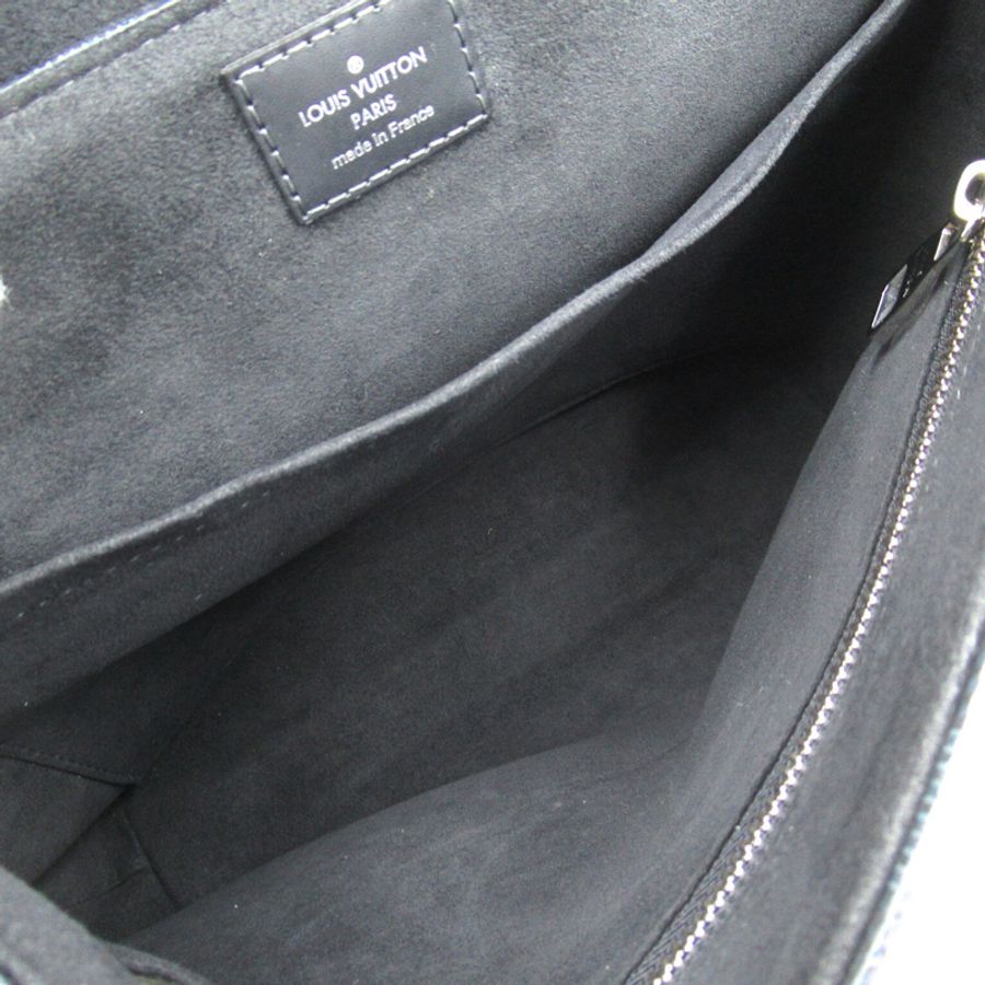 【日本直送】路易威登 Newport Messenger PM 斜背包 N41587 Damier・鈷 PVC 塗層帆布海軍藍二手貨男裝-5