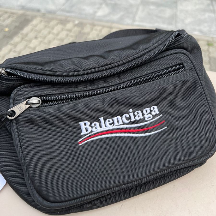【Balenciaga】巴黎世家黑色腰包-1