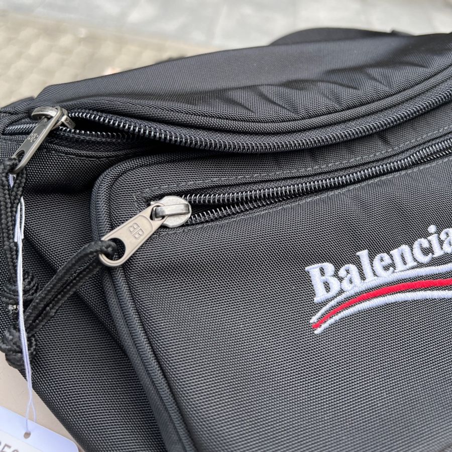 【Balenciaga】巴黎世家黑色腰包-3