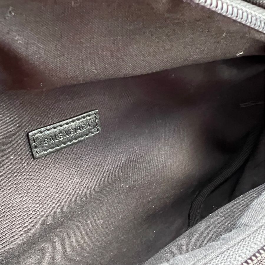 【Balenciaga】巴黎世家黑色腰包-7