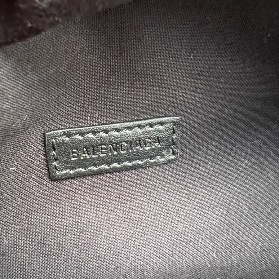【Balenciaga】巴黎世家黑色腰包-8